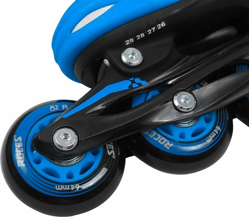 Rollera për fëmijë Roces, të zeza dhe blu