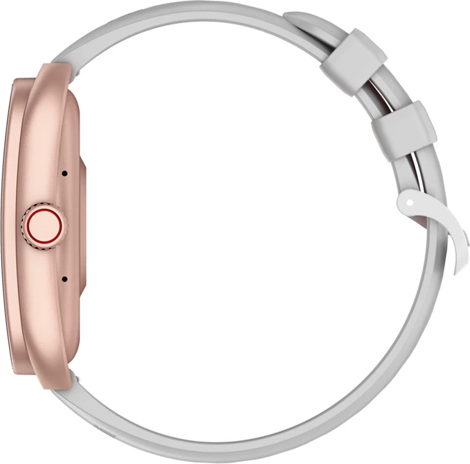 Smartwatch, Colmi P86, 1.93" AMOLED AOD, thirrje Bluetooth, 1ATM, 400 mAh, rozë e artë