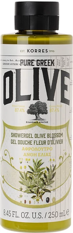 Xhel dushi për femra Korres Pure Greek Olive Olive Blossom 250ml