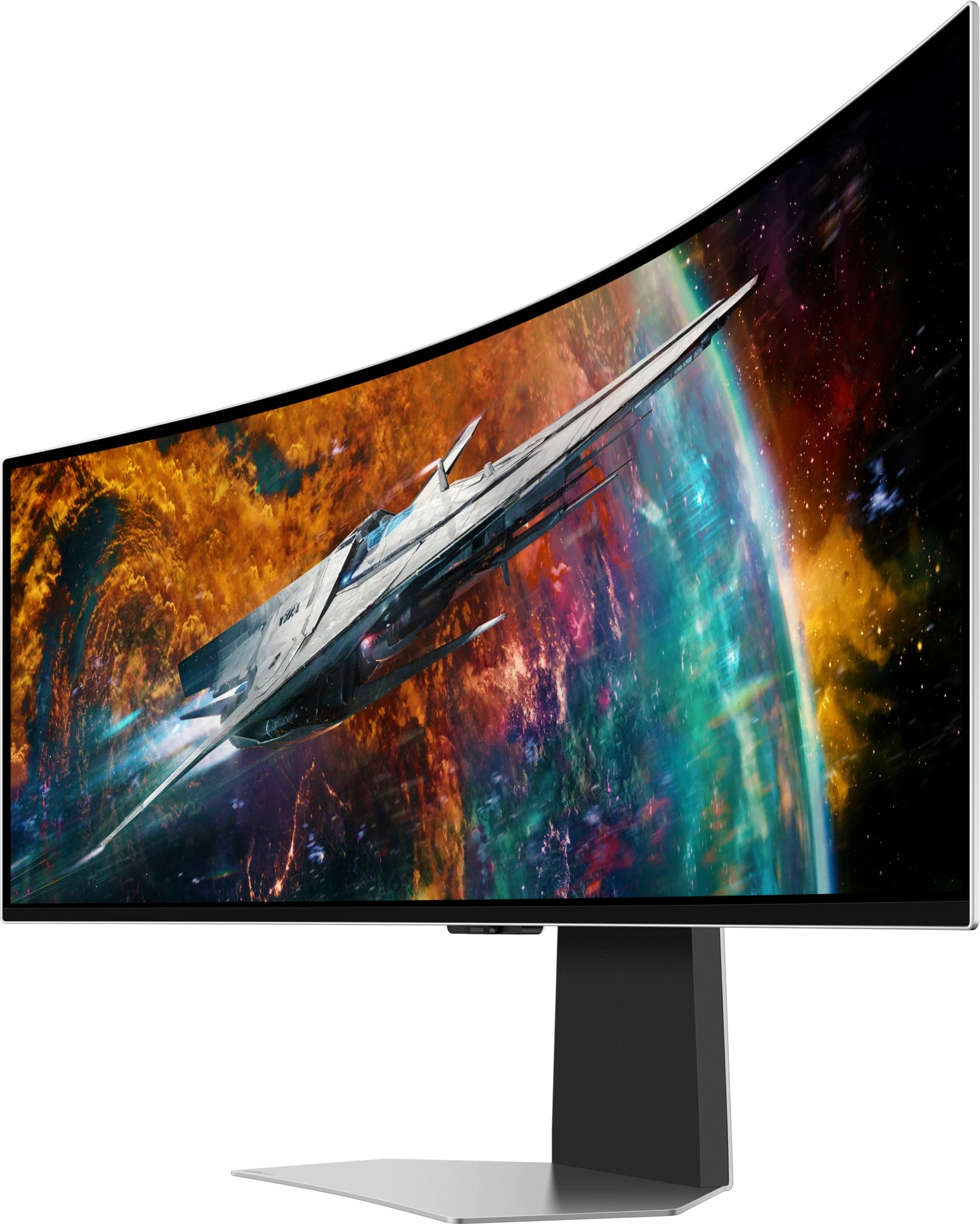 Monitor Samsung G95SC, 49", 5120 x 1440, OLED, Argjendtë