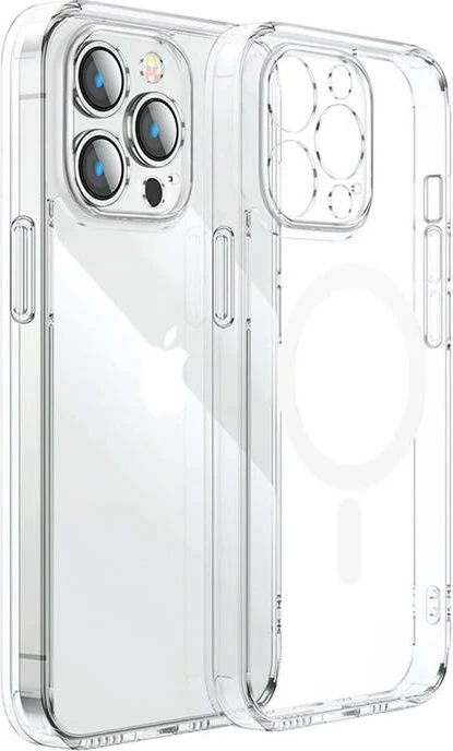 Mbështjellës magnetik Joyroom JR-15DB8 për iPhone 15 Pro Max, transparent