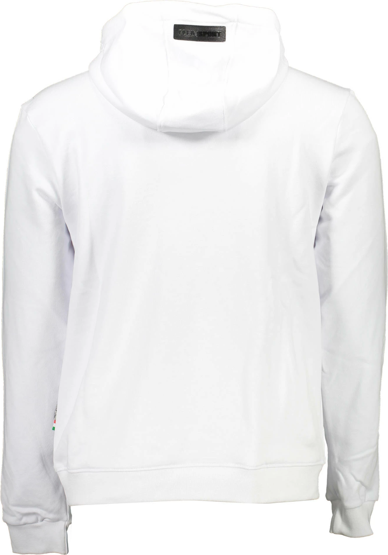 Duks me kapuç PLEIN SPORT për meshkuj, e bardhë