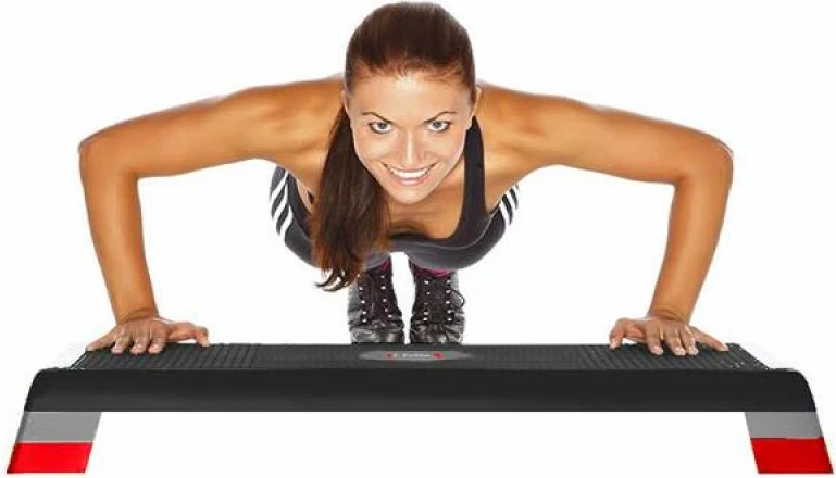 Step për aerobik HMS, zi