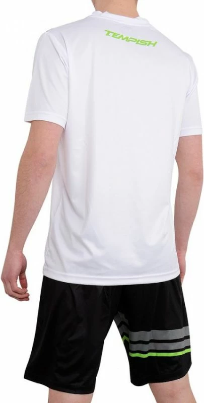 Fanellë stërvitjeje për meshkuj Tempish Parade Sr, e bardhë dhe e zezë