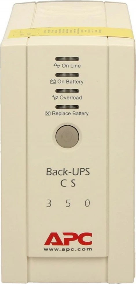 Kasë UPS APC Back-UPS CS 350VA, BK350EI, Bezhë