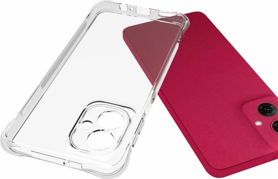 Mbështjellës Tech-Protect FlexAir Pro për Motorola Moto G54 Power Edition, Transparent