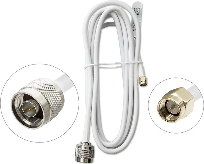 Antena Qoltec 57043 4G LTE DUAL, Bakër