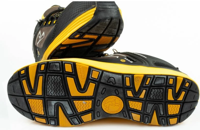 Këpucë pune Airtox S3 Src Esd MA6S3CA për meshkuj e femra, të zeza me të verdhë