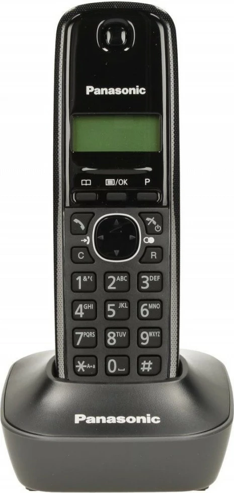 Telefon pa kabllo Panasonic KX-TG1611, i zi