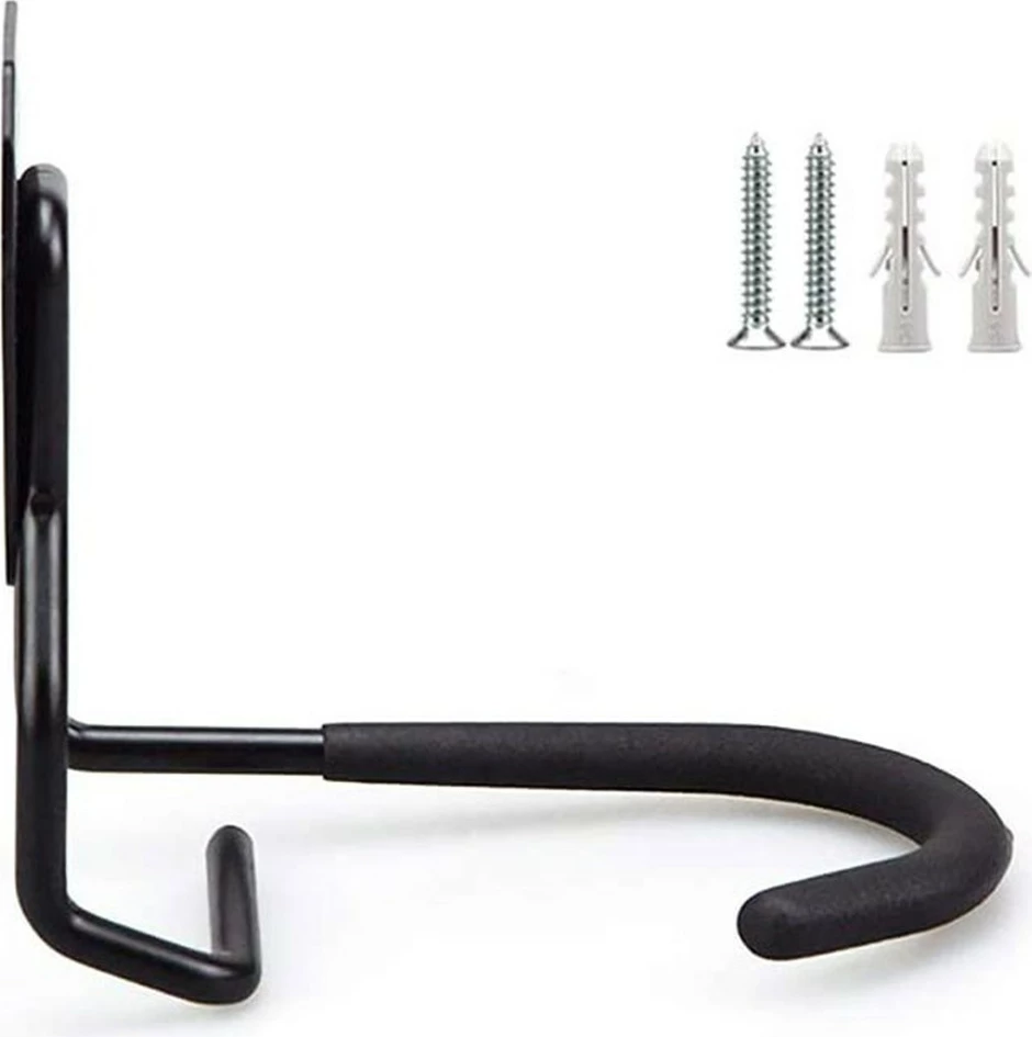 Mbajtëse muri për biçikletë Maclean MC-433, çelik, ngjyrë e zezë