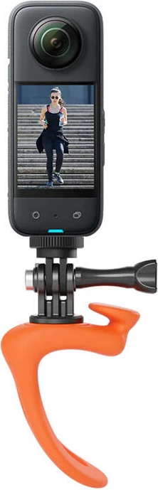 Mbajtës multifunksional silikoni për kamera sportive Telesin TLQ-007, portokalli