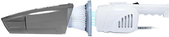 Fshesë elektrike Deerma DX118C, 1.2L, 16000Pa, Gri