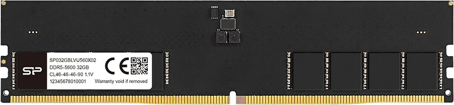 RAM memorje Silicon Power DDR5 32GB 4800MHz CL40, SP032GBLVU480F02
