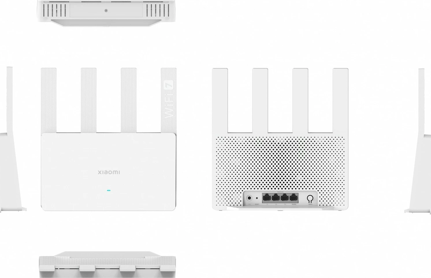 Router XIAOMI BE3600, Wi-Fi 7, 2.5G, i bardhë