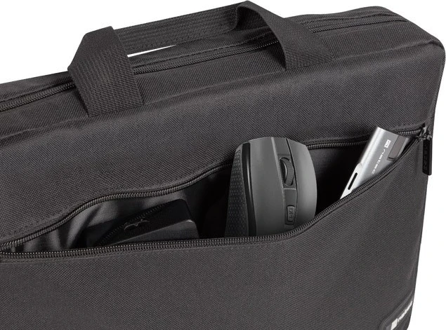 Çantë laptopi Natec Wallaroo 2 me maus, 15.6", të zeza