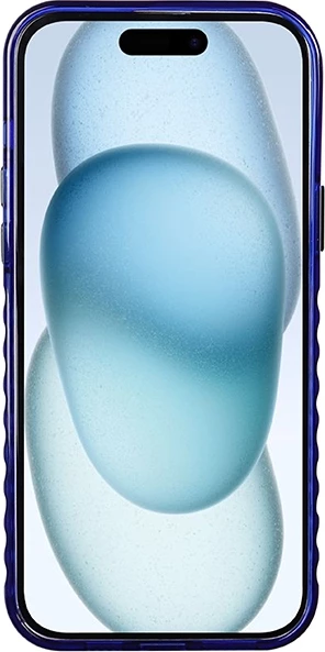 Mbështjellës Audi IML Big Logo MagSafe për iPhone 15 Plus / 14 Plus, Blu