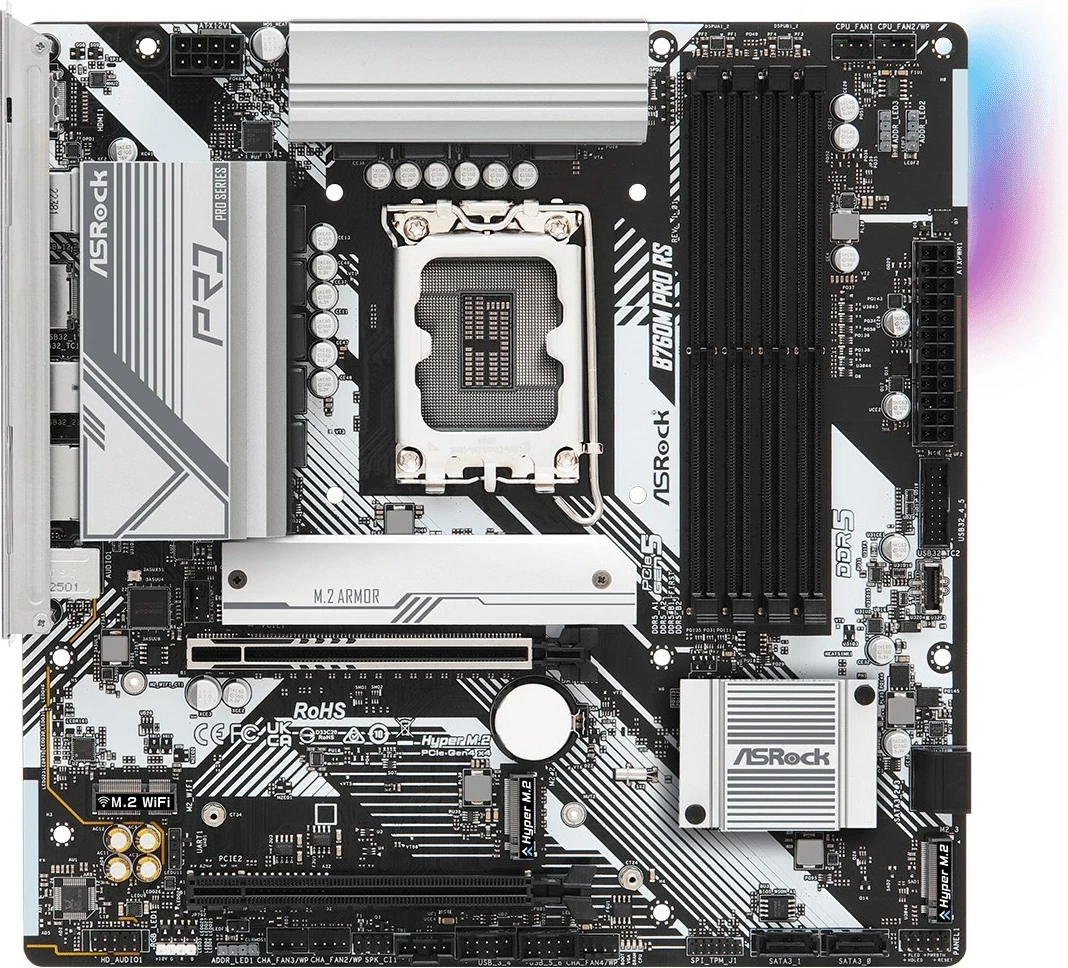 Pllakë amë Asrock B760M Pro RS, LGA 1700, micro ATX
