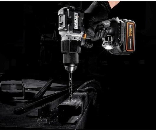 Makine shpuese/vidëzuese DeWalt MCLAREN DCD85MP2T, 18V, 5Ah, me 2 bateri, e verdhë/zezë, me valixhe