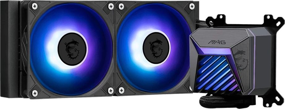 Ftohës uji all-in-one MSI MAG Coreliquid A15 240, 2x12 cm, i zi