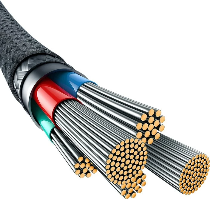 Kabllo Baseus Unbreakable USB C në iP, 2 m, 20 W, E zezë