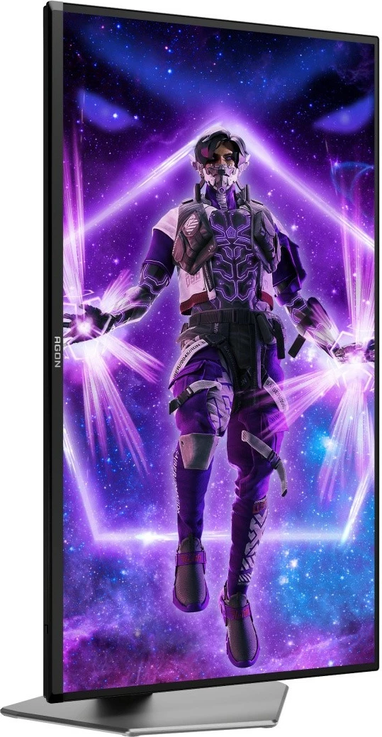 Monitor AOC AGON PRO AG326UD, 31.5", 4K QD-OLED, 165Hz, HDMI 2.1, E zezë/Gri