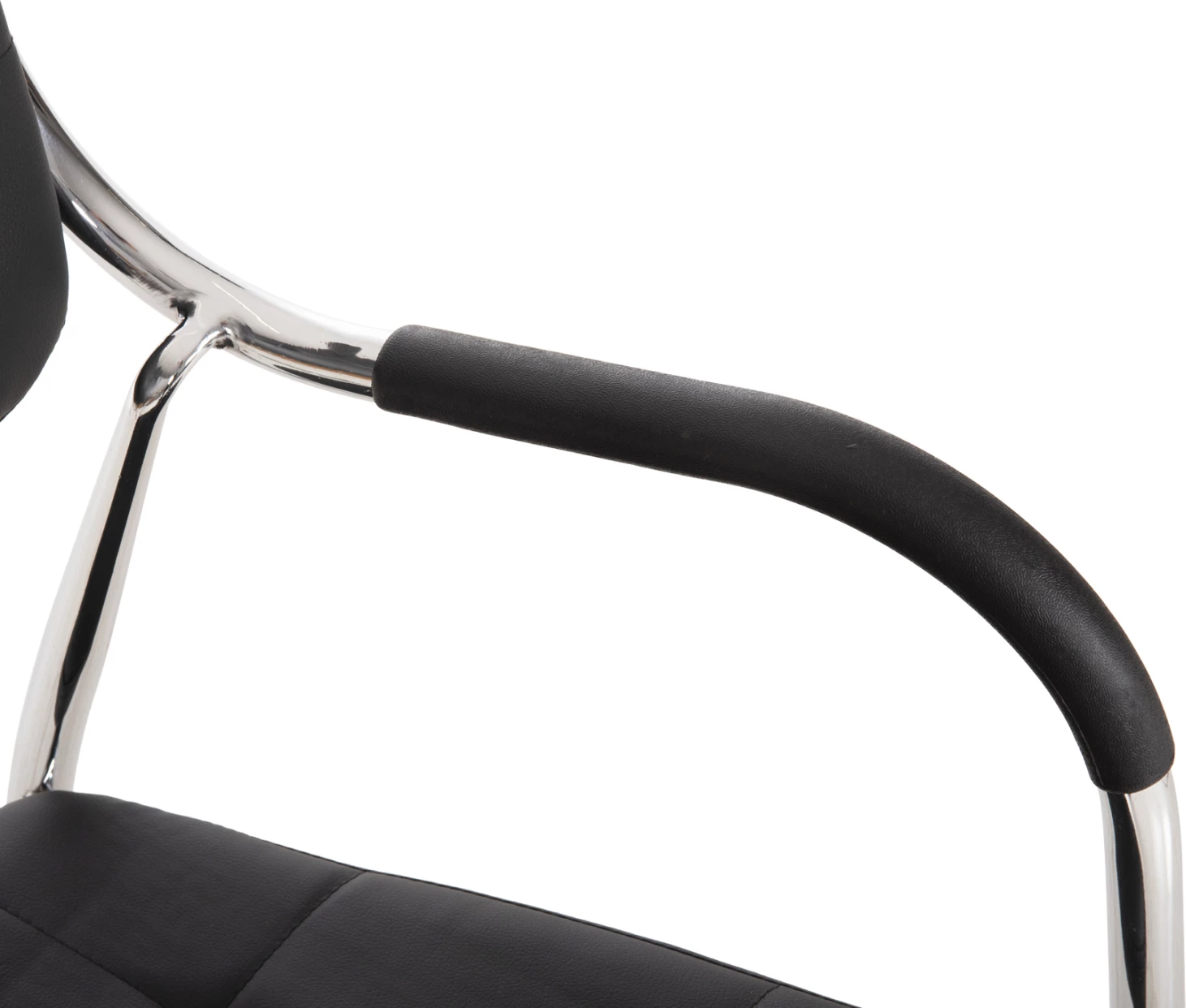 Karrige për zyre konferencash OBERON FH1018.01, e zezë