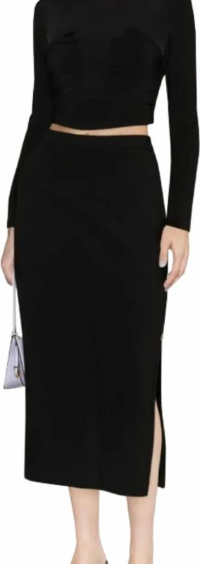 Fustan Pinko Gto Gonna W 101826A15M për femra, ngjyrë e zezë