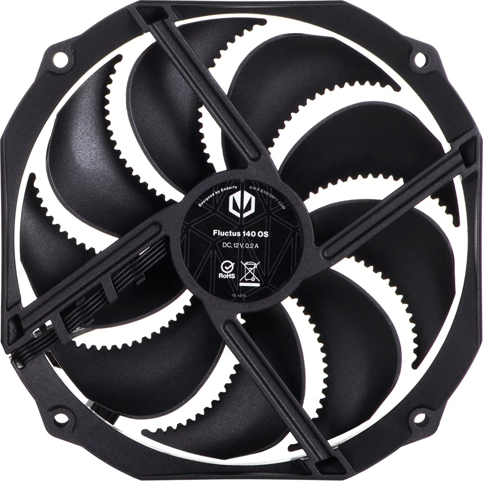 Ftohës për procesor ENDORFY Fortis 5, 14 cm, i zi / hiri