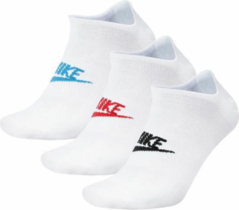 Çorape për meshkuj dhe femra Nike, të bardha