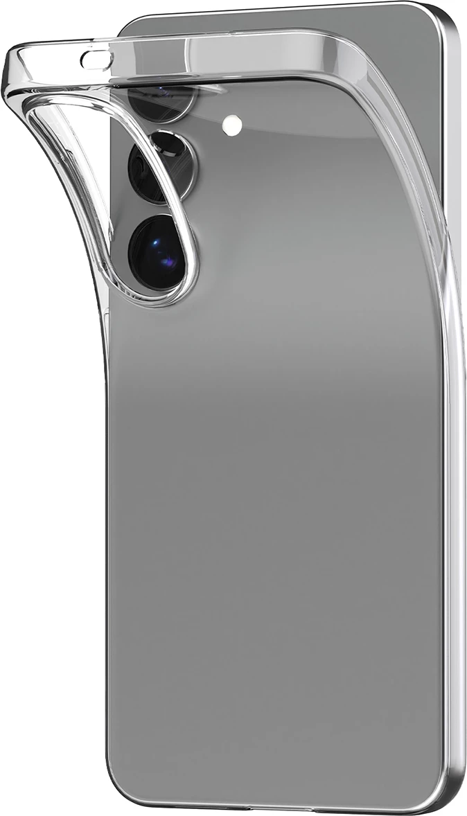 Mbështjellës silikoni Puro 03 Nude për Samsung Galaxy S25, Transparent