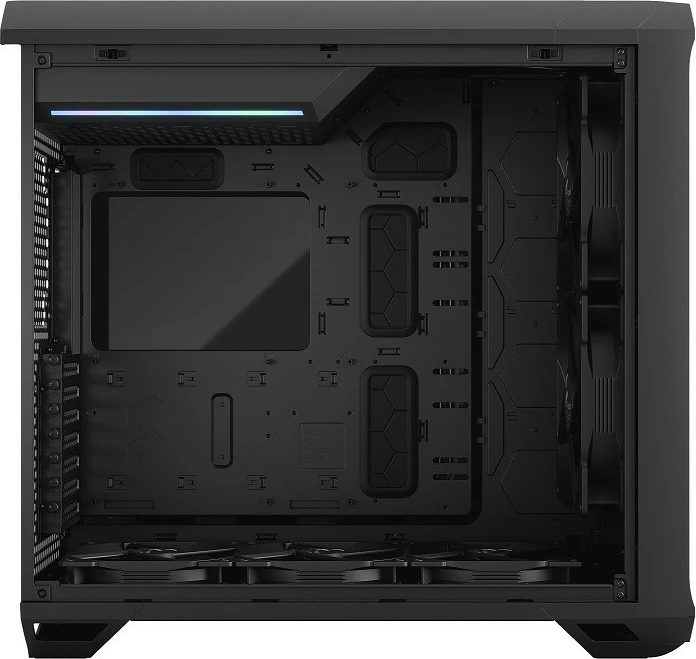 Kasë Fractal Design Torrent Black TG Light Tint, ATX, xham i temperuar, e zezë