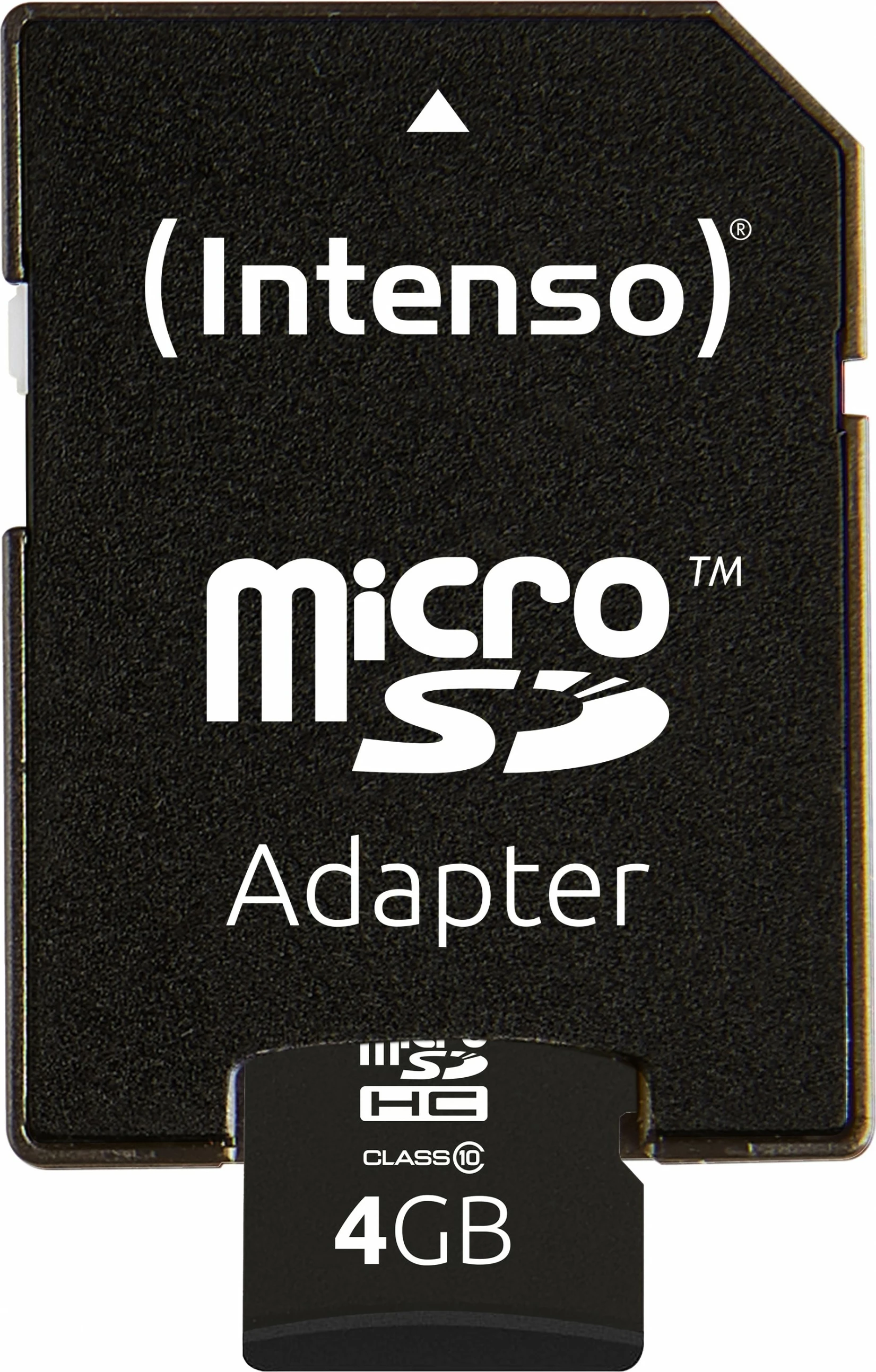 Kartelë MicroSDHC Intenso 4GB, Class 10, e zezë