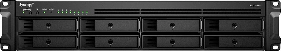 NAS Synology RackStation RS1221RP+, Ryzen Embedded V1500B, 4 GB DDR4, Rack (2U)
