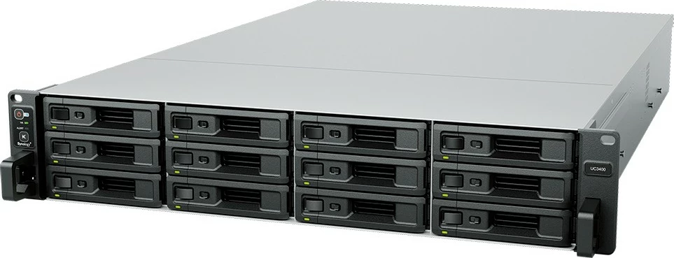 NAS Synology UC3400, Intel Xeon D-1541, 8 GB, Rack 2U