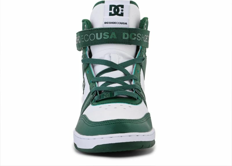 Atlete të larta për meshkuj DC, të bardha me të gjelbër