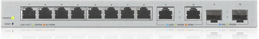 Switch Zyxel XGS1210-12, Managed, Gigabit Ethernet (10/100/1000), Full duplex