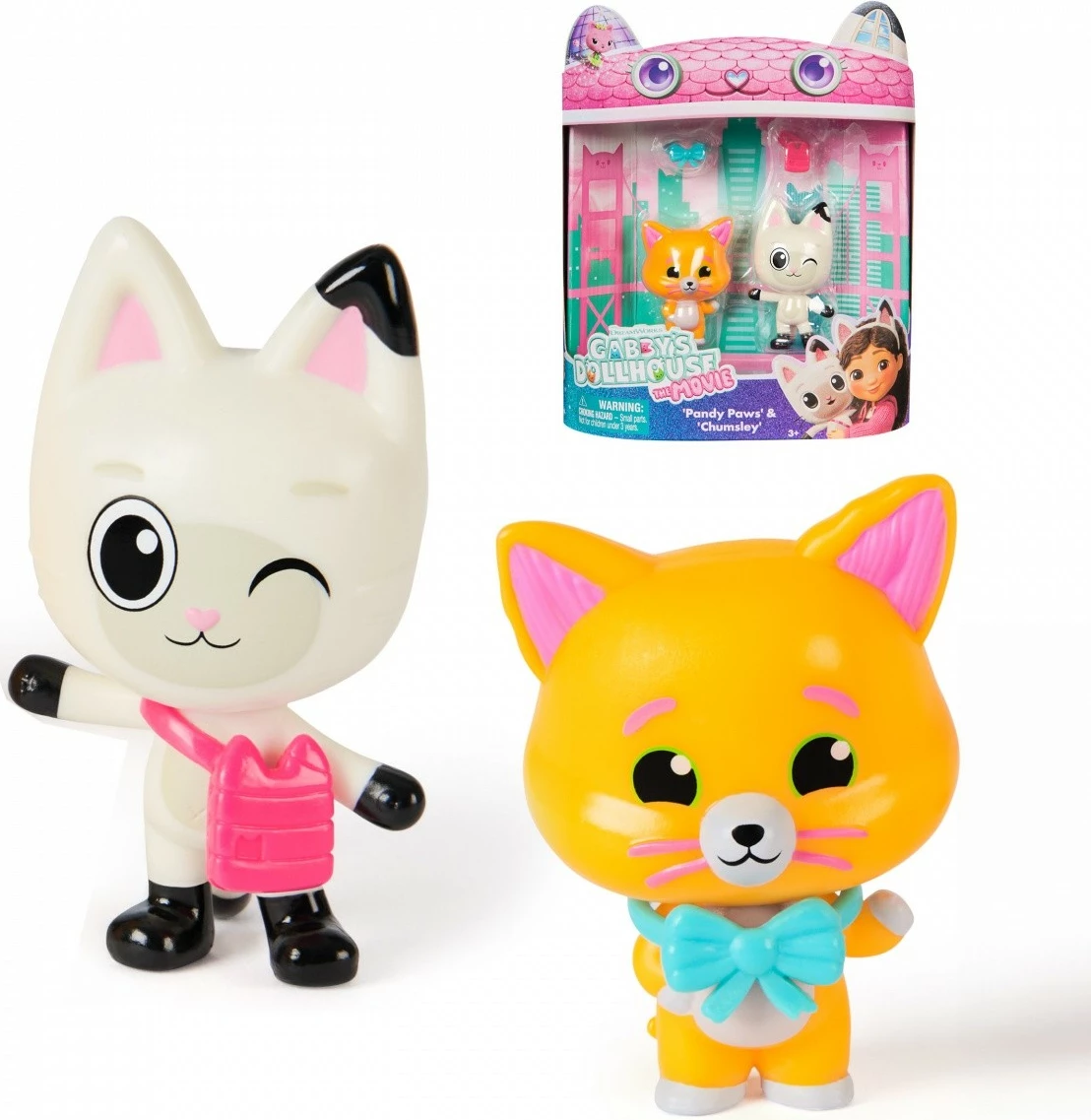 Set figurina Gabby's Dollhouse Spin Master 6072884, Pandy Paws & Chumsley, për fëmijë, shumëngjyrëshe