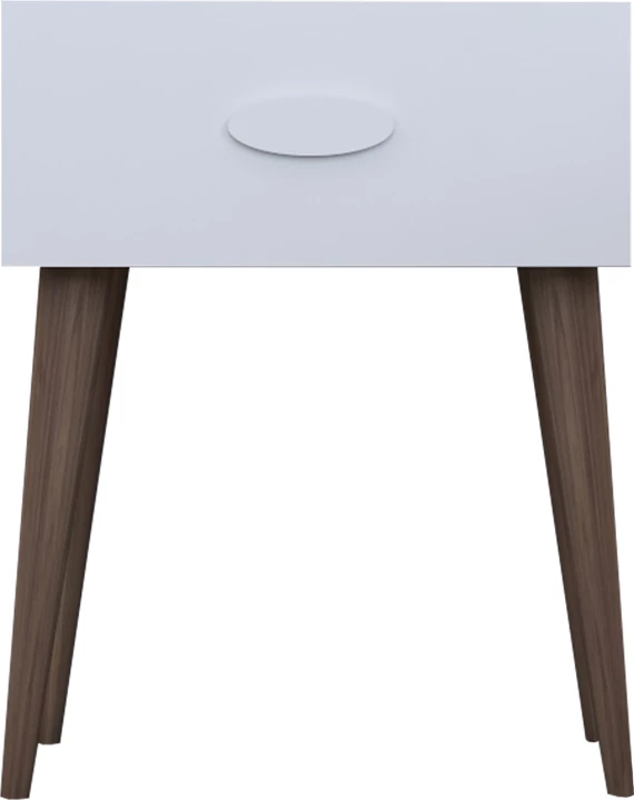 Komodin Laber melaminë e bardhë 45x30x57.5cm