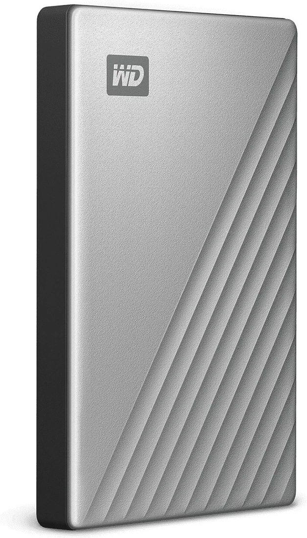 Hard disk Western Digital My Passport Ultra 5TB, USB-C/USB3.0, Argjendtë