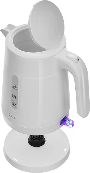 Çajnik elektrik Lafe Essential S 1L, bardhë