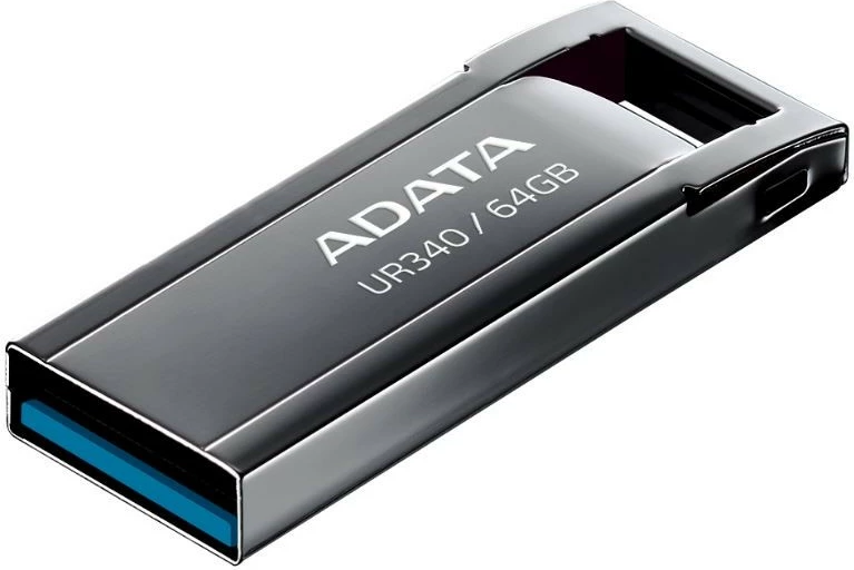 Pendrive Adata UR340, 64GB, USB 3.2 Gen 1, e zezë