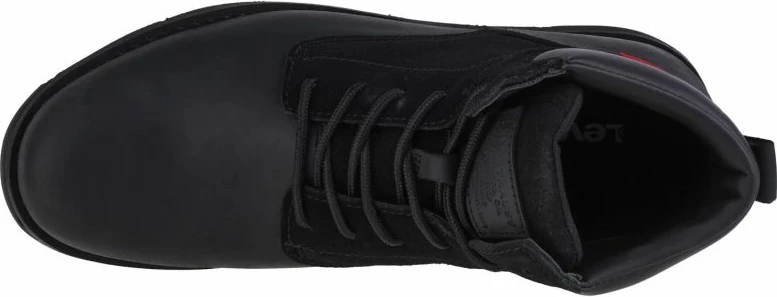 Këpucë të larta për meshkuj Levi's, të zeza