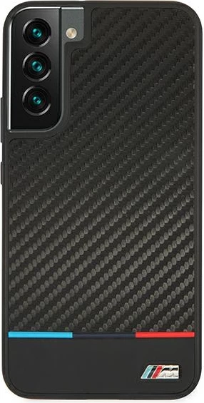 Mbështjellës BMW M Collection Triangles për Samsung Galaxy S22+, Hardcase, i zi