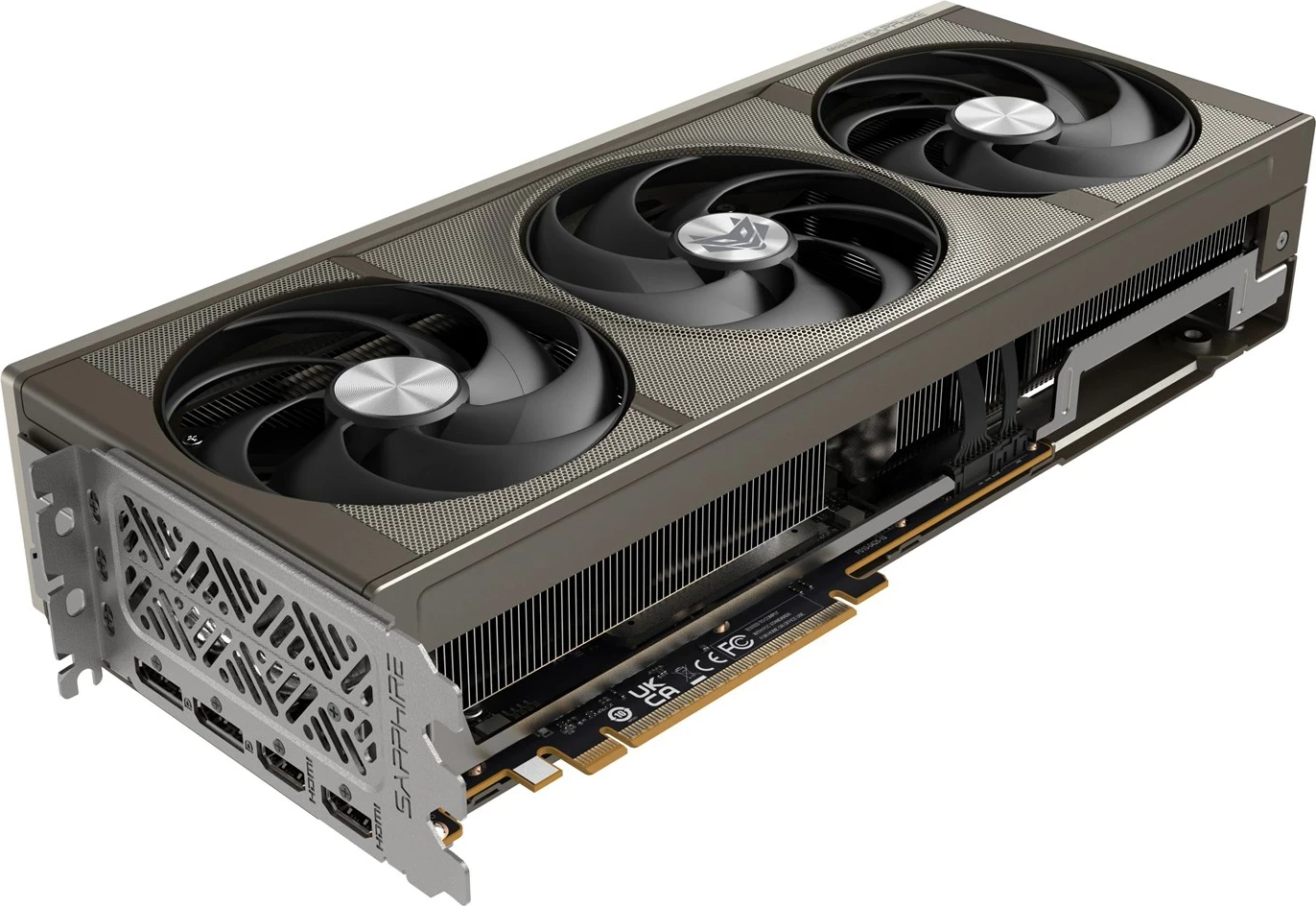 Kartelë grafike Sapphire NITRO+ Radeon RX 9070, 16 GB GDDR6, Gri