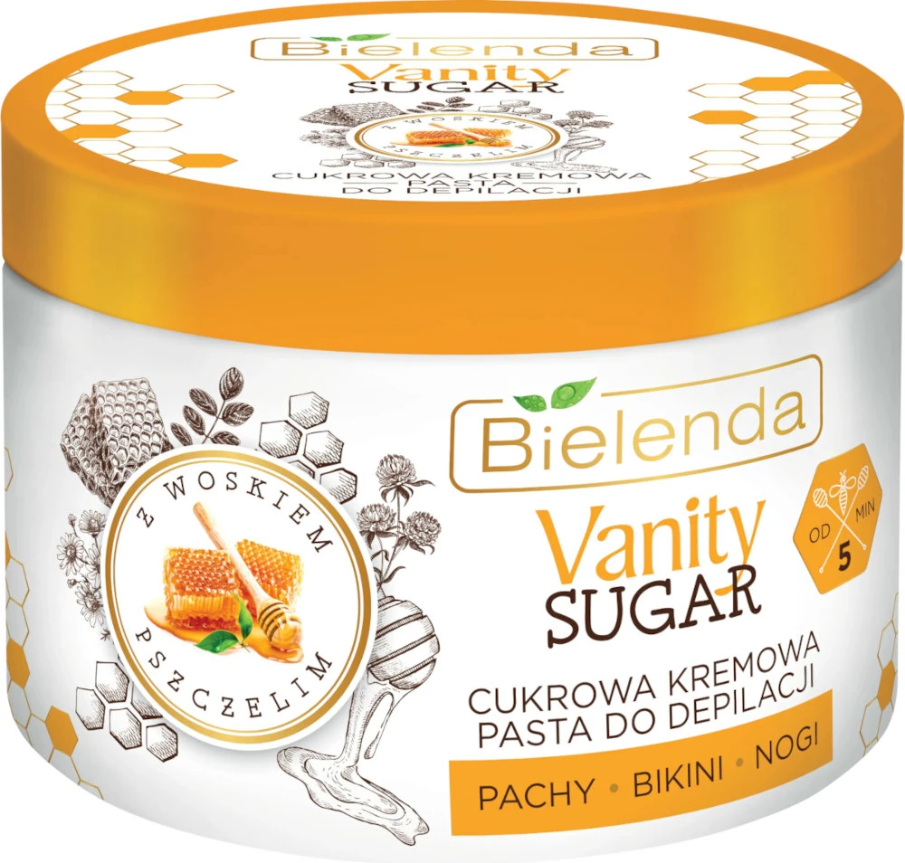 Krem dylli për depilim për femra Bielenda Vanity Sugar Sugary Cream Wax 100g