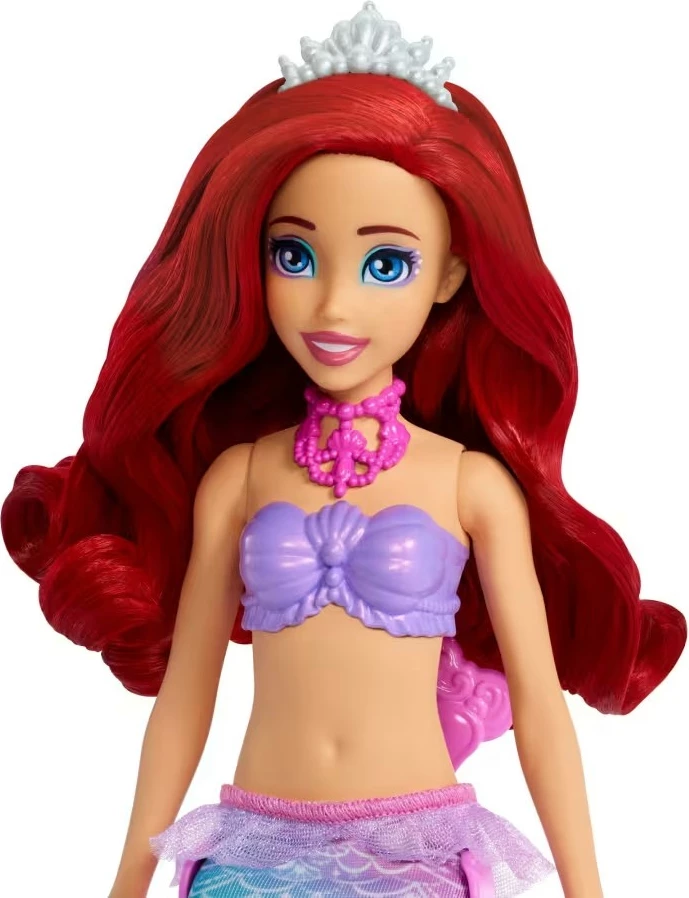 Kukull sirenë Mattel Disney Princess Arielka JBF86 me tavolinë tualeti dhe aksesorë, për vajza