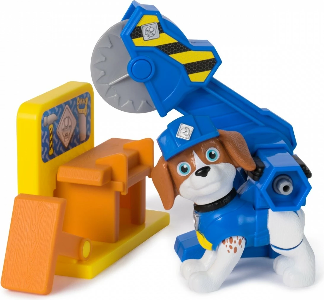 Set figurina Rubble & Crew Spin Master, Paw Patrol, plastikë