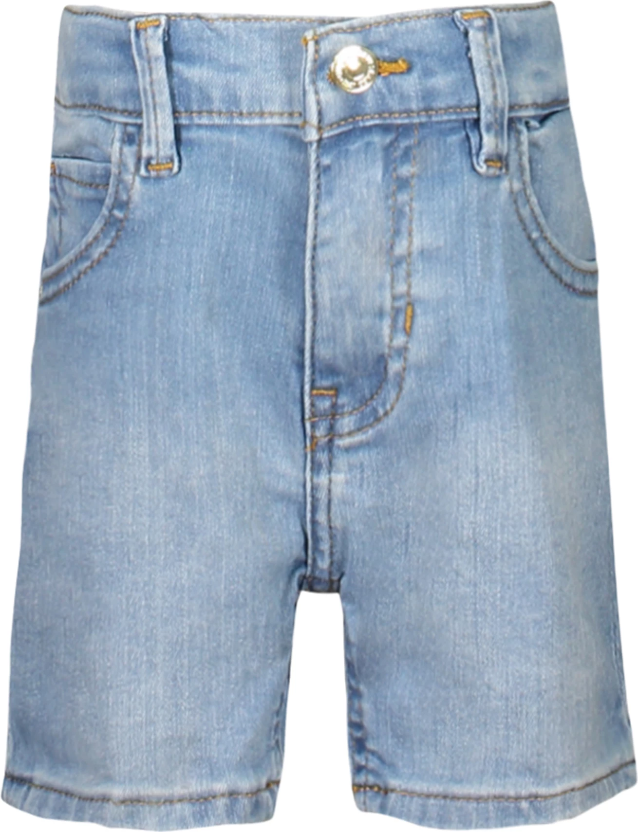 Shorce për vajza GUESS JEANS, blu e çelët