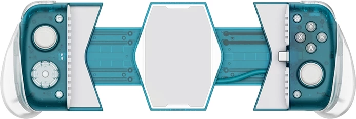 Kontrollues për telefona GameSir X3 Pro, USB-C, me mbajtëse, blu