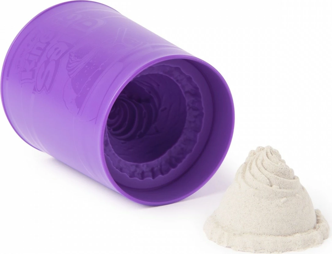 Set rërë kinetike Spin Master Kinetic Sand Ice Cream Tub, 113g, shumëngjyrëshe